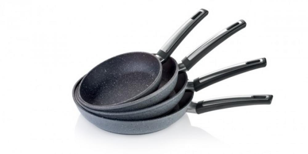 I-PREMIUM STONE FRYING PAN 28CM, INDUCTION, Tescoma