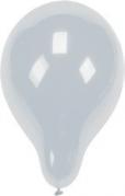 BALLOON D25CM WHITE 10PCS 0.038KG/PACK, Pap Star