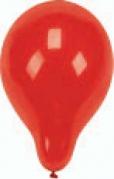 BALLOON D25CM RED 10PCS 0.038KG/PACK, Pap Star