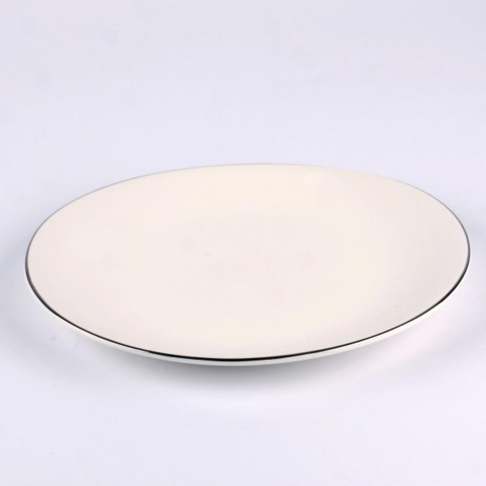 SENSE PLATINUM DESSERT PLATE 21CM, Quality Ceramic
