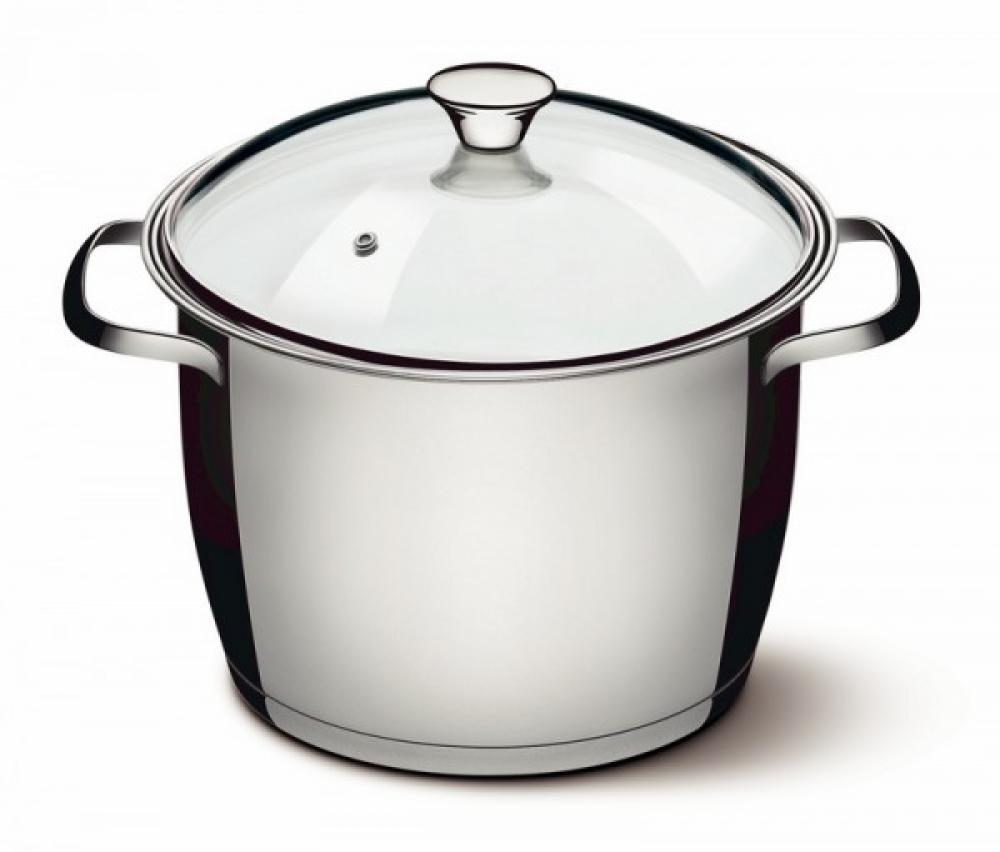 ALLEGRA POT 4.3L 20CM, W GLASS LID, Tramontina