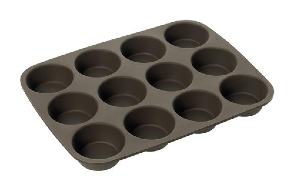 BAKING FORM FOR MUFFINS 12PCS, SILICONE, Lurch