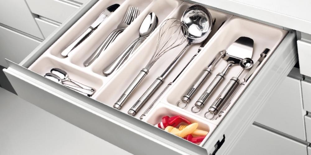 FLEXI SPACE CUTLERY HOLDER FOR THE DRAWERS 37X22.2CM, Tescoma