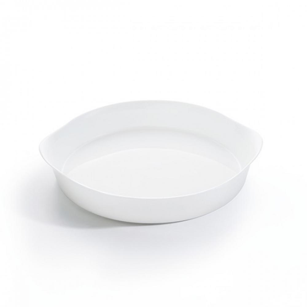 SMART CUISINE CARINE BAKING DISH 28CM, ROUND, 250°C, OPAL GLASS, Luminarc