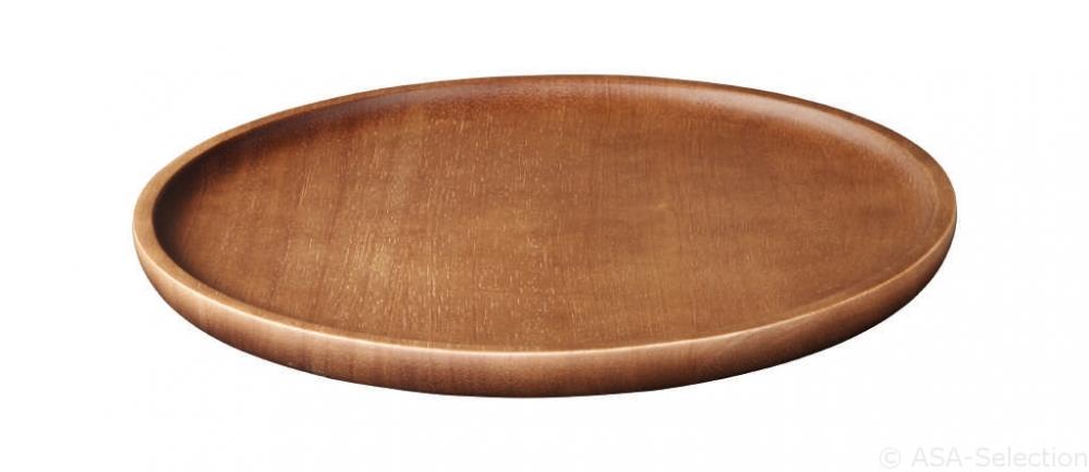WOOD WOODEN PLATE ACACIA 25CM, ASA Selection