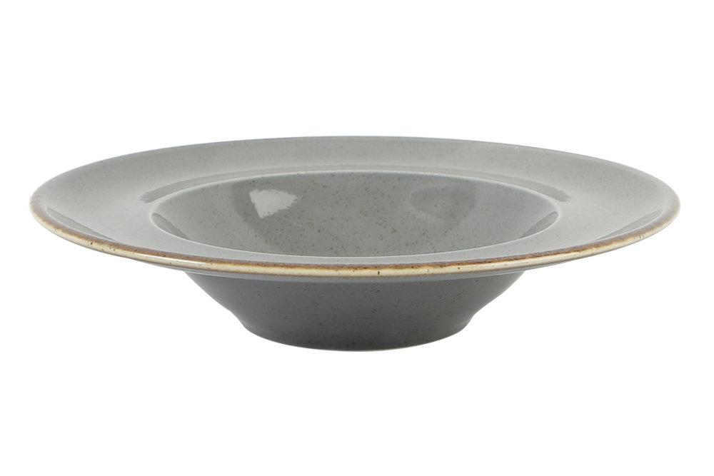 SEASONS tumši pelēks pastas šķīvis 25cm, Porland