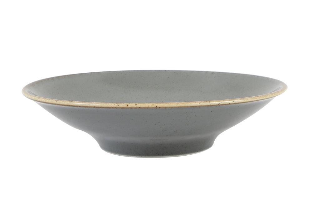 SEASONS tumši pelēks dziļais šķīvis 26cm, Porland