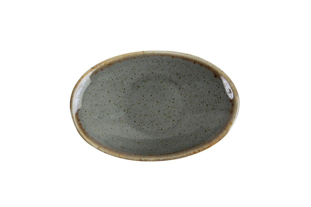 SEASONS tumši pelēks slīps šķīvis 11cm, Porland