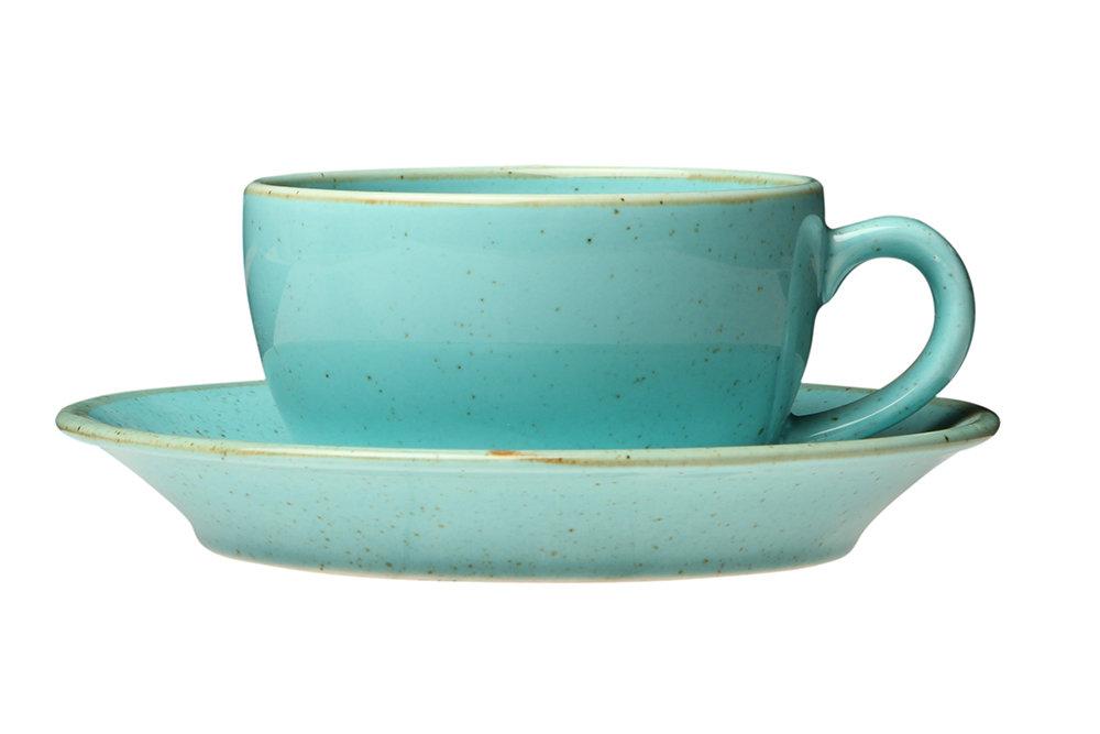 SEASONS TURQUOISE tase ar apakštasi 207ml, Porland
