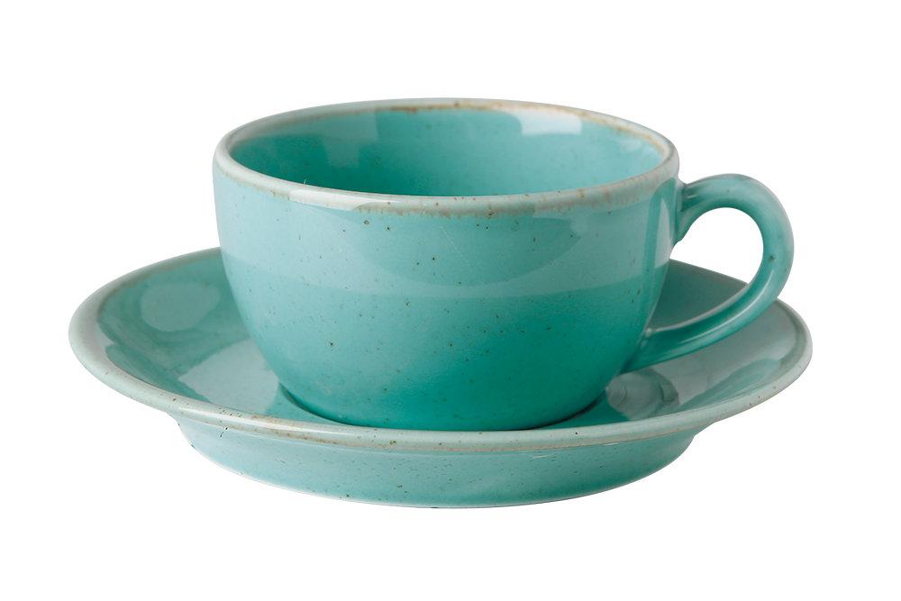 SEASONS TURQUOISE tase ar apakštasi 207ml, Porland
