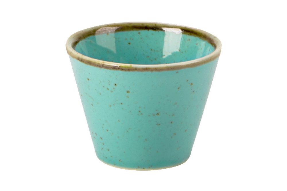 SEASONS TURQUOISE CONİC BOWL 5.5CM/5CL, Porland