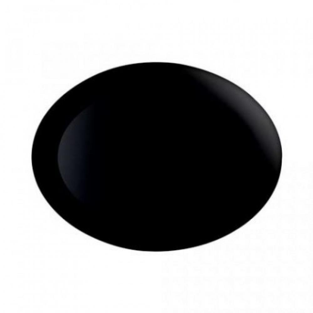 DIWALI BLACK OVAL DISH 25X33CM, Luminarc