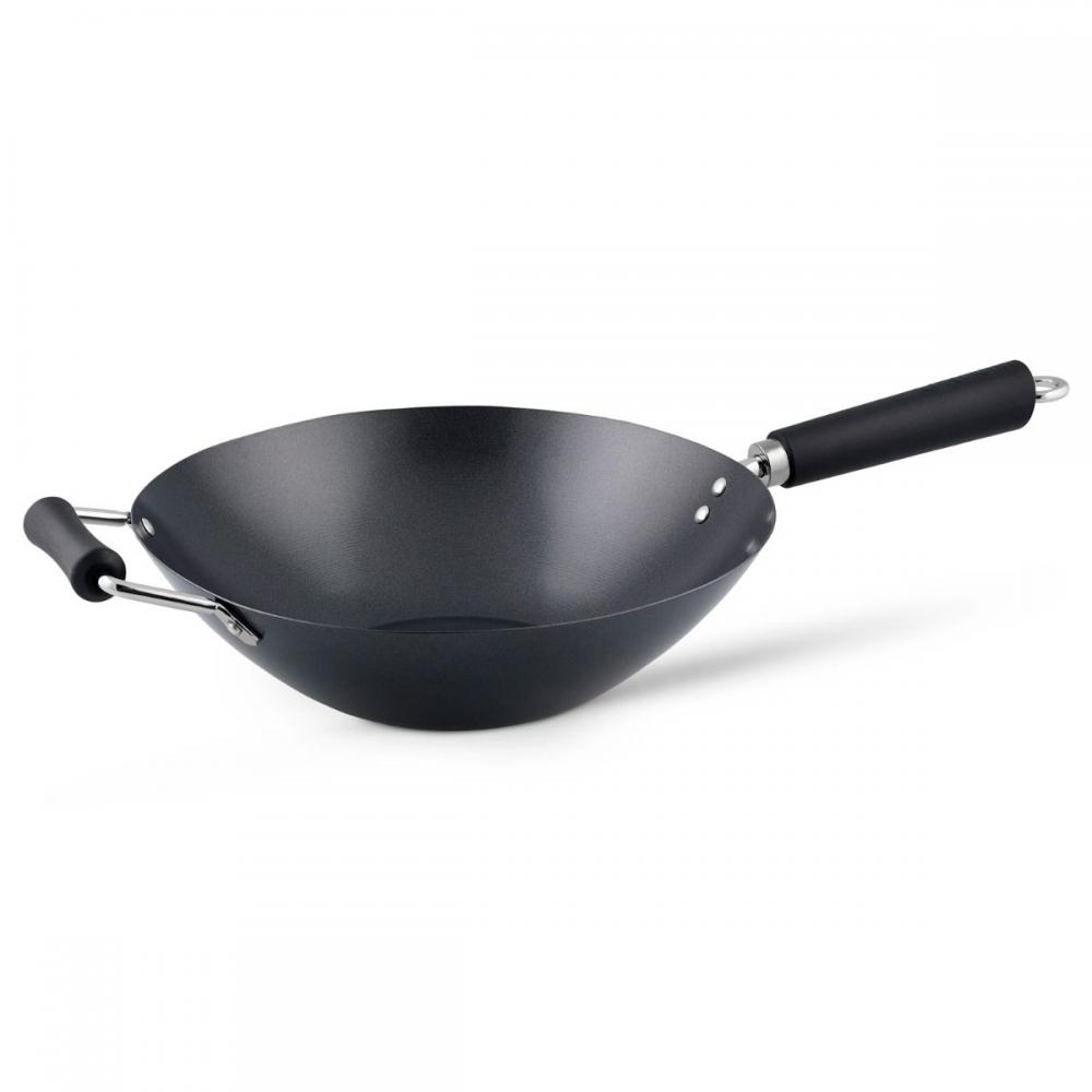 EXCELLENCE WOK PANNA 31CM, MELNA, INDUKCIJAI, Ken Hom