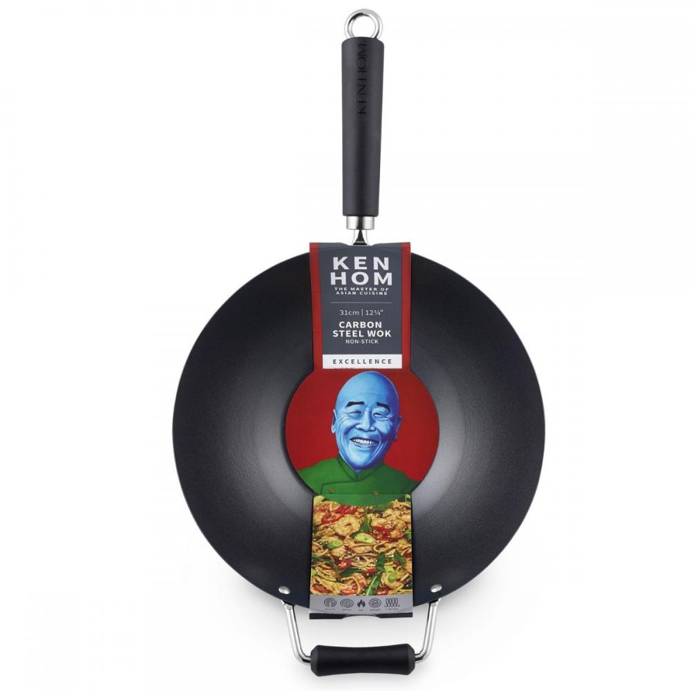 EXCELLENCE WOK PAN 31CM, INDUCTION, Ken Hom