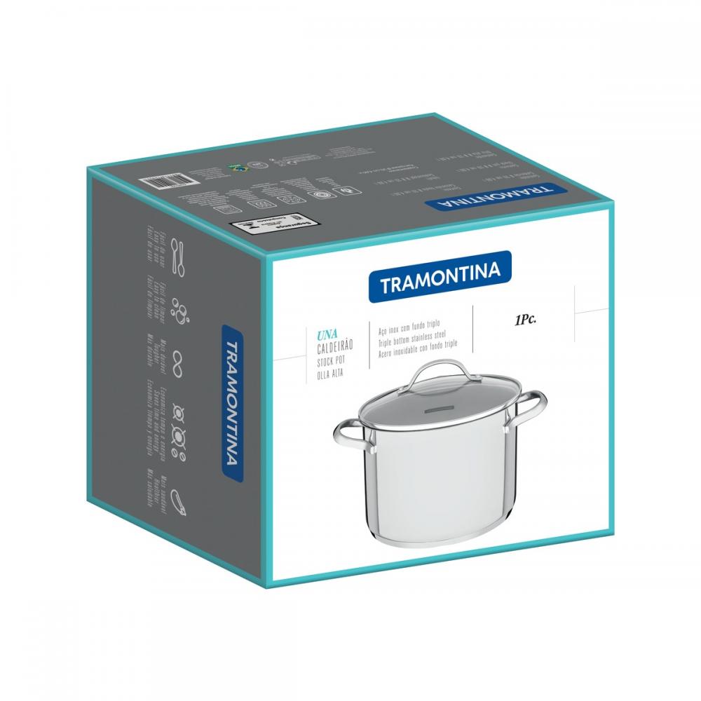 UNA POT 24CM, 6.1L, INDUCTION, Tramontina