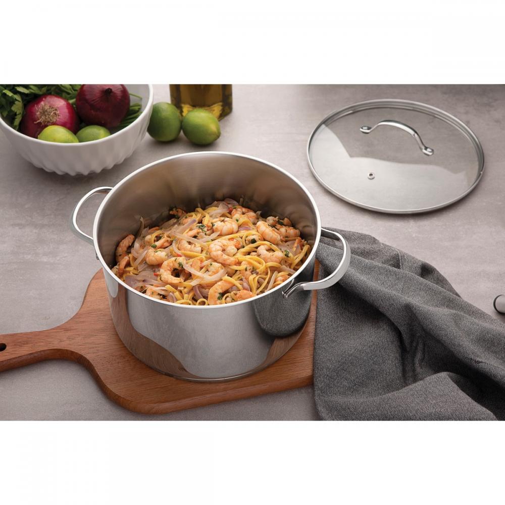 UNA POT 24CM, 6.1L, INDUCTION, Tramontina