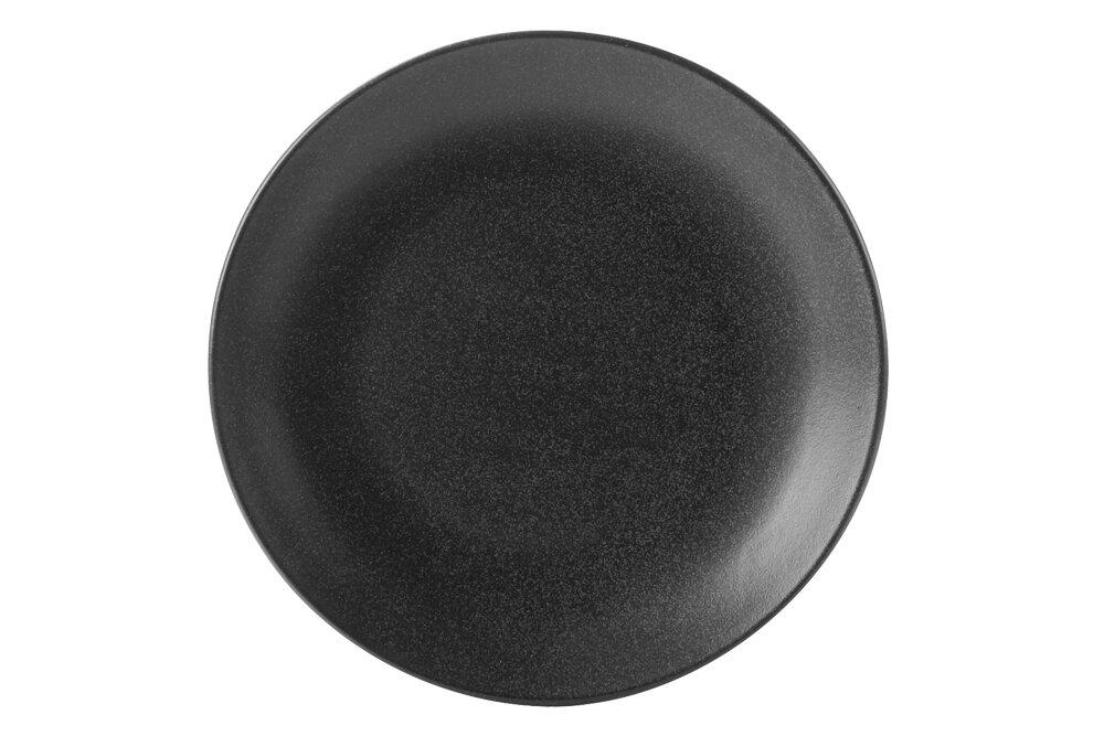 SEASONS melns šķīvis 30cm, Porland