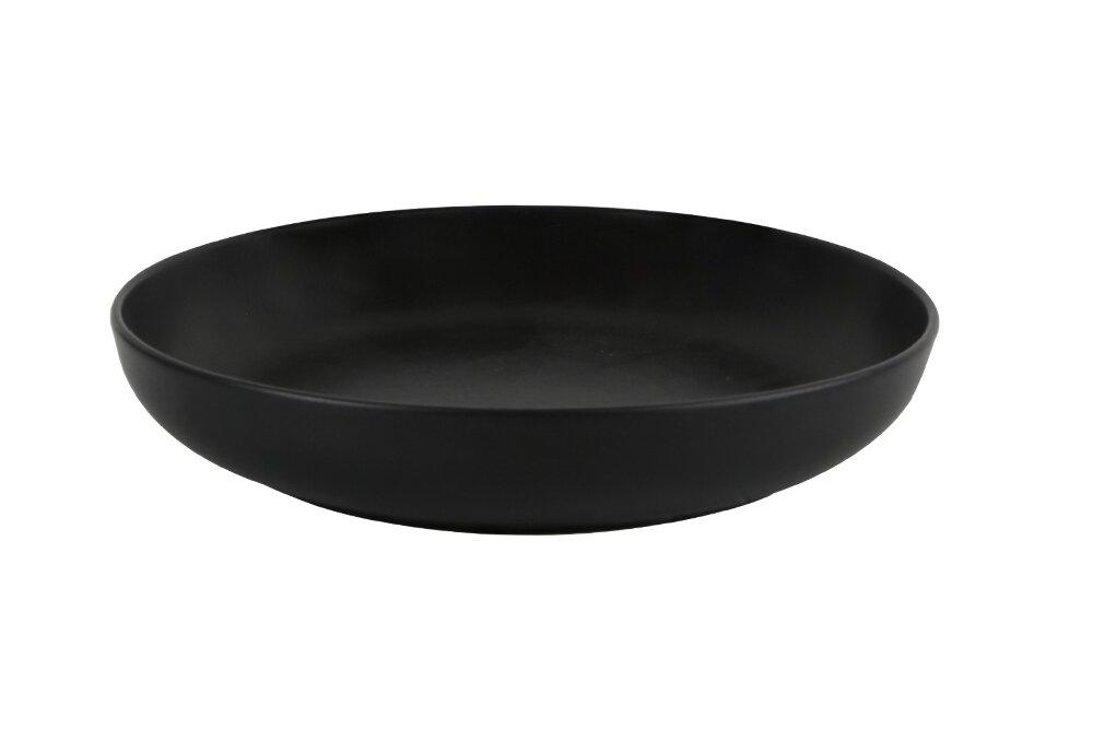 SEASONS melna lēzena bļoda 22 cm, Porland