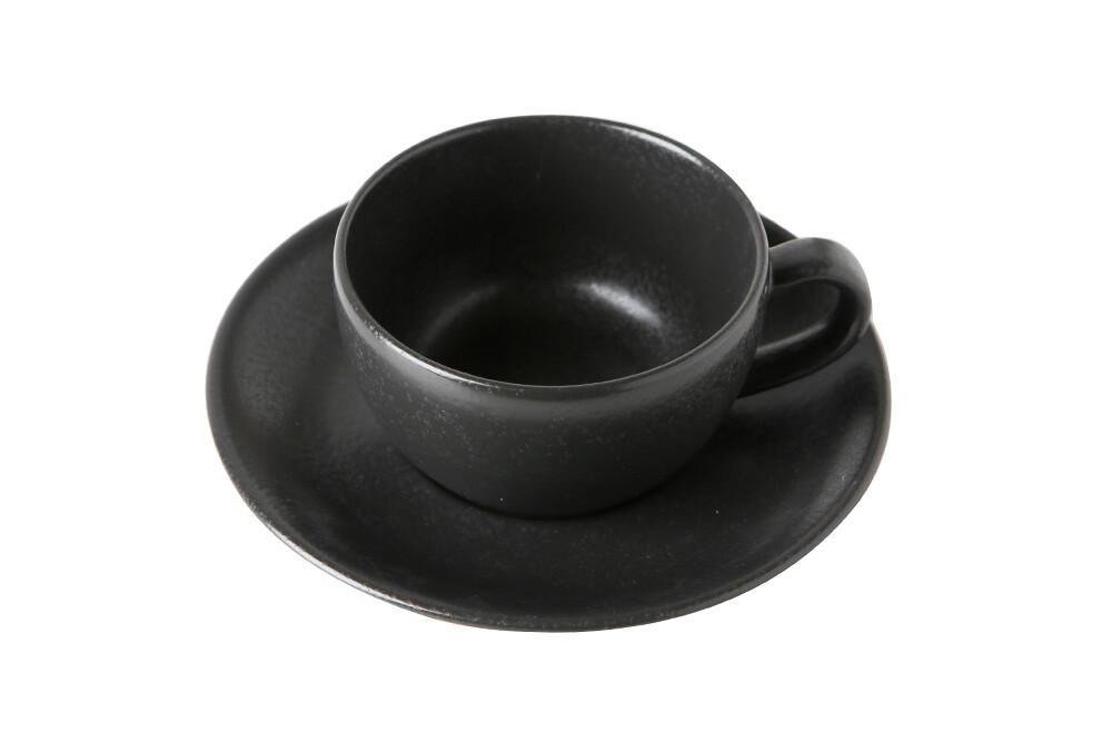 SEASONS BLACK TEA CUP AND SAUCER 207ML, Porland