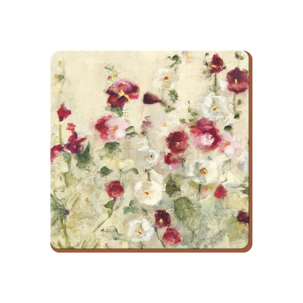 WILD FIELD POPPIES PLACEMATS 10.5X10.5CM 6PCS, Creative Tops