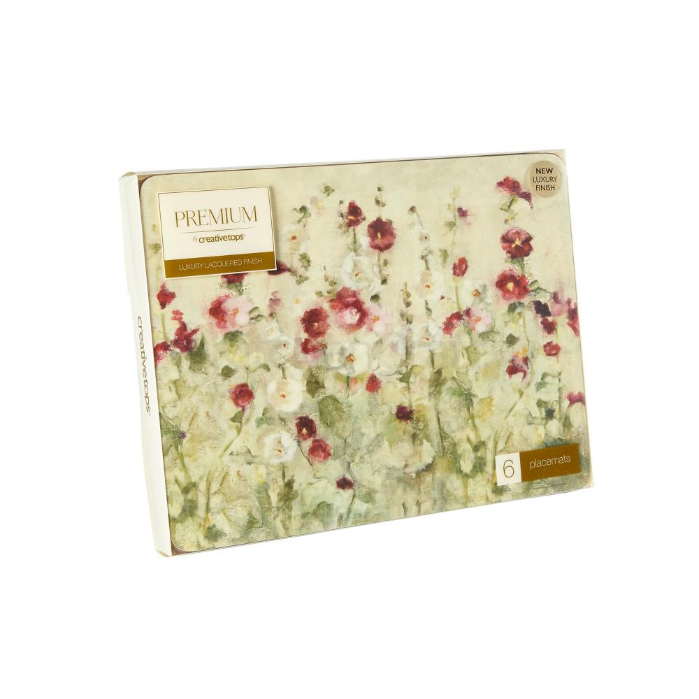 WILD FIELD POPPIES PLACEMATS 30X22.8CM 6PCS, Creative Tops