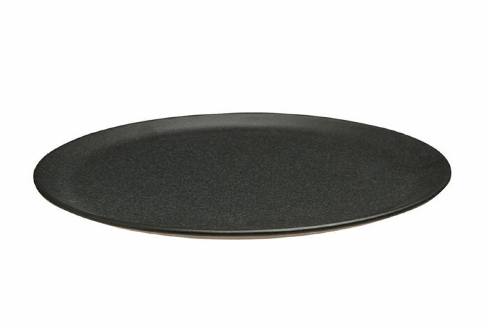 SEASONS melns picas šķīvis 32cm, Porland