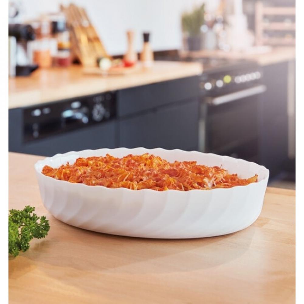 SMART CUISINE TRIANON BAKING DISH 32x24CM, 250°C, OVAL, OPAL GLASS, Luminarc