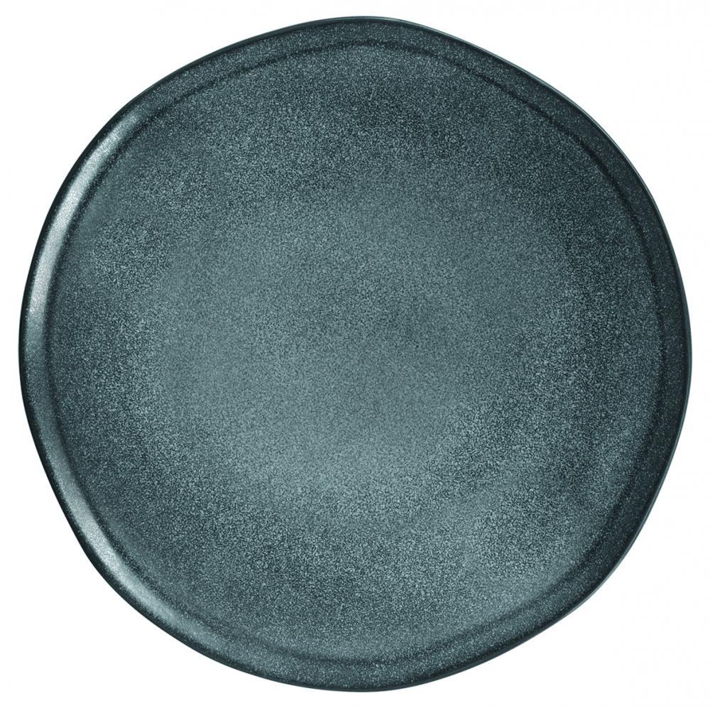 ESSENTIAL DARK GREY PUSDIENU ŠĶĪVIS 26.5CM, KERAMIKA, Easy Life