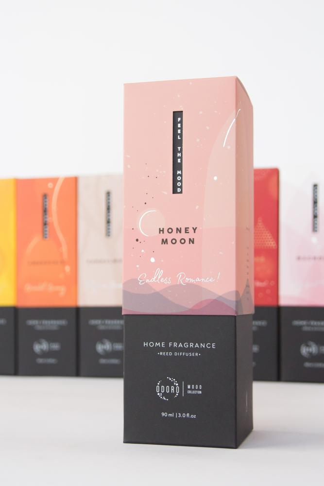 ODORO MOODkodulõhnastaja "HONEYMOON" 90ml, 10pulka, ODORO