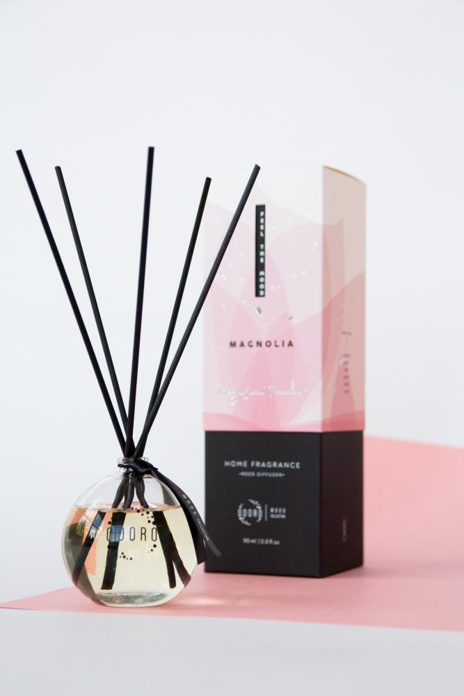 ODORO MOOD kodulõhnastaja MAGNOLIA 90ml 10pulka, ODORO