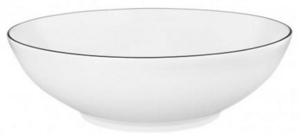 LIDO BLACK LINE BOWL ROUND 23CM, Seltmann Weiden
