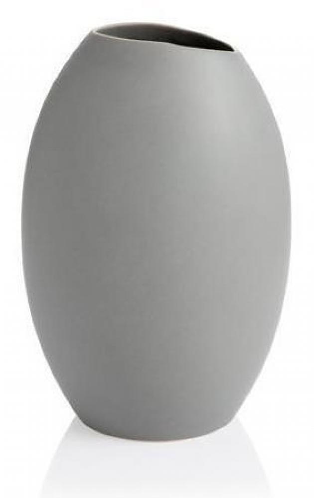 FANCY HOME VASE H23CM, GRAY, CERAMIC, Tescoma