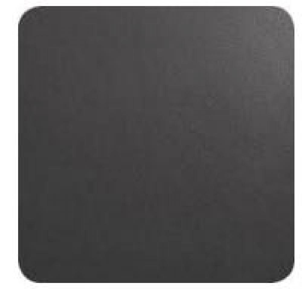 LEATHER OPTIC PLACEMAT 10X10CM 4PCS, ASPHALT COLOR, ASA Selection