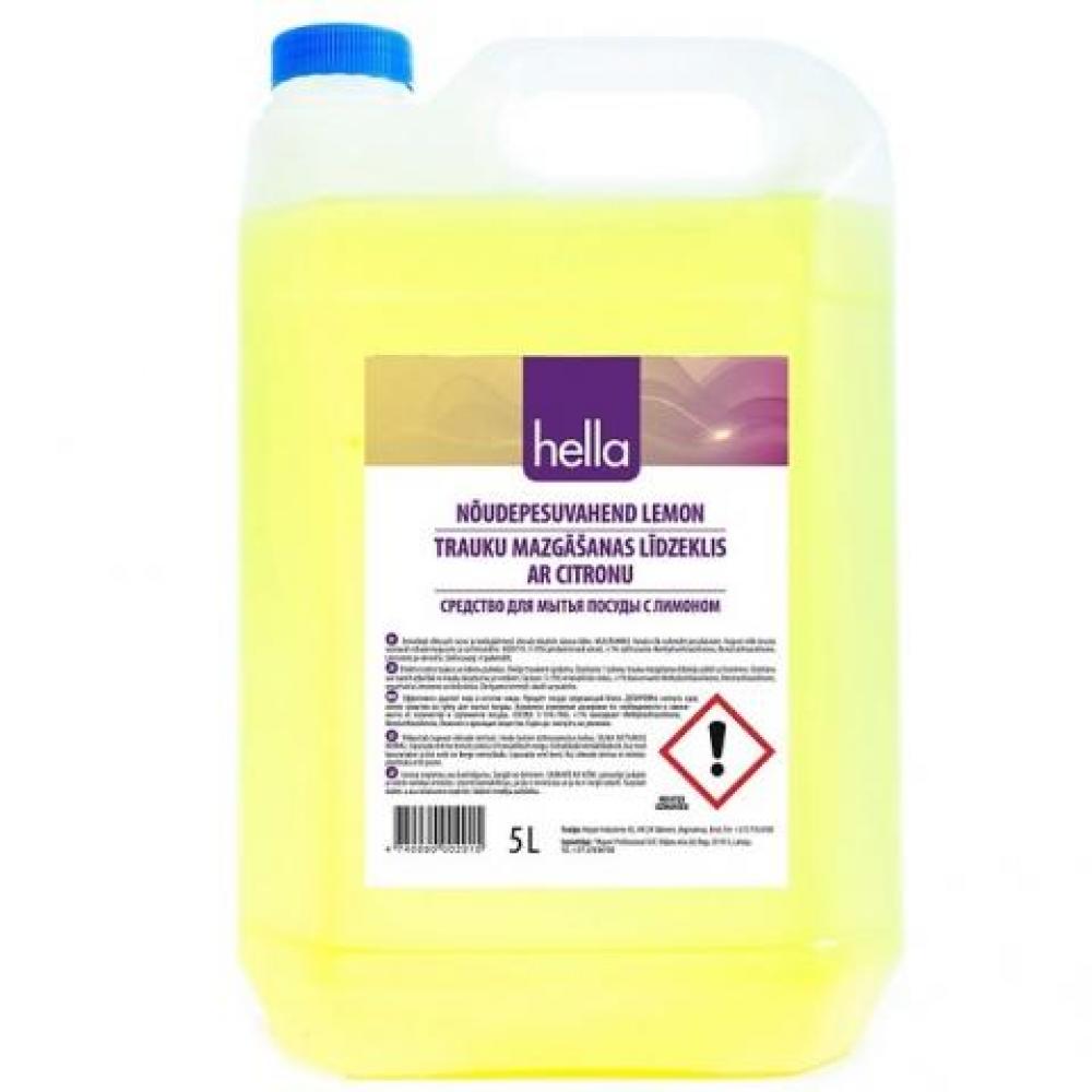 HELLA LEMON DISHWASHING DETERGENT 5L, Mayeri Professional