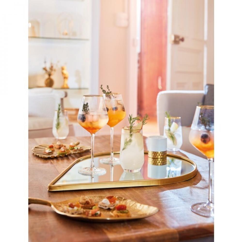 ULTIME GOLD GLASSES 47CL K4, Cristal dArques