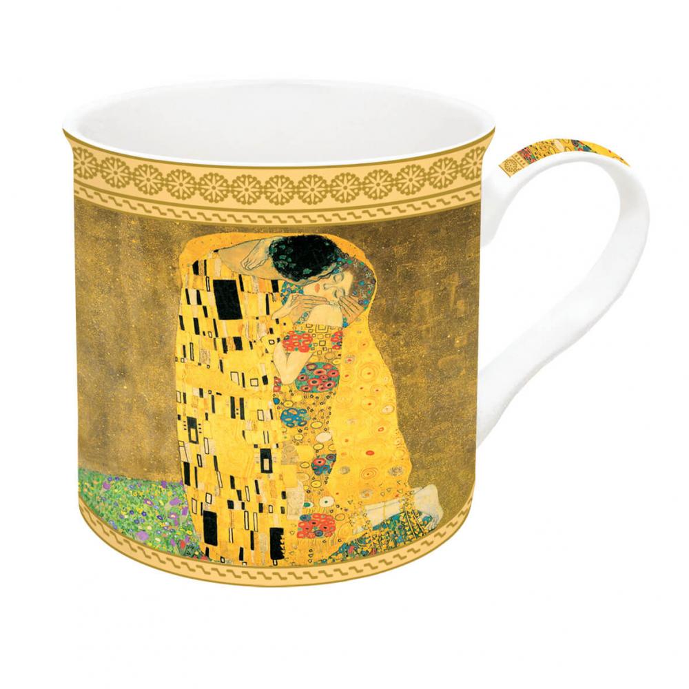 MASTERPIECE KLIMT THE KISS KRŪZE 300ML, PORCELĀNA, DĀVANU KASTĒ, Easy Life