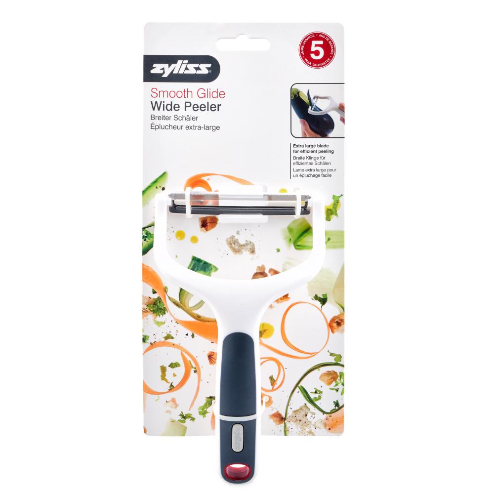 ZYLISS SMOOTH GLIDE WIDE PEELER, Zyliss