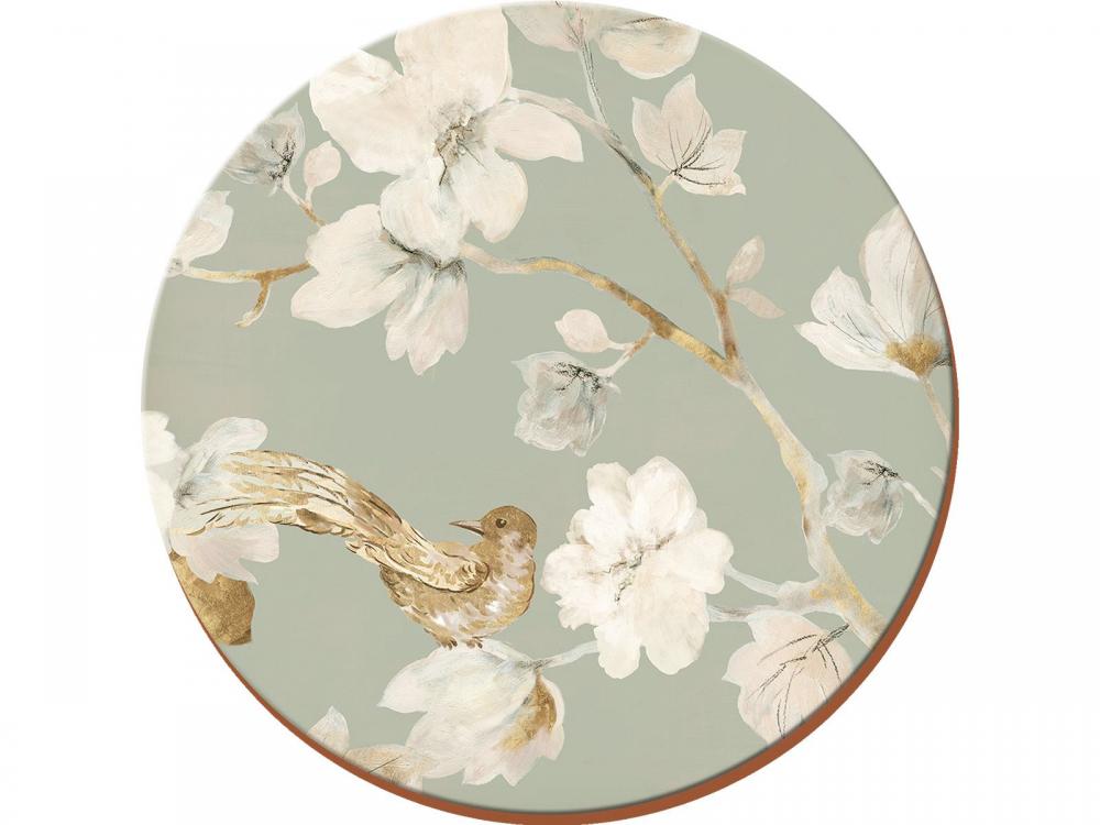 FLORAL PALACE НАБОР ПОДСТАВОК D29СМ, 4ШТ, ЛАКИРОВАННАЯ ПРОБКА, Creative Tops