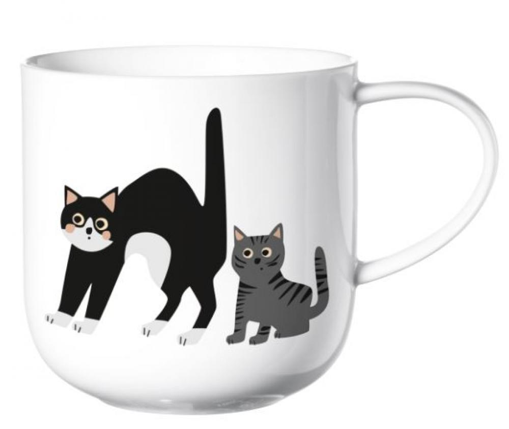 COPPA MUG SURPRISED CATS  0.4L, ASA Selection