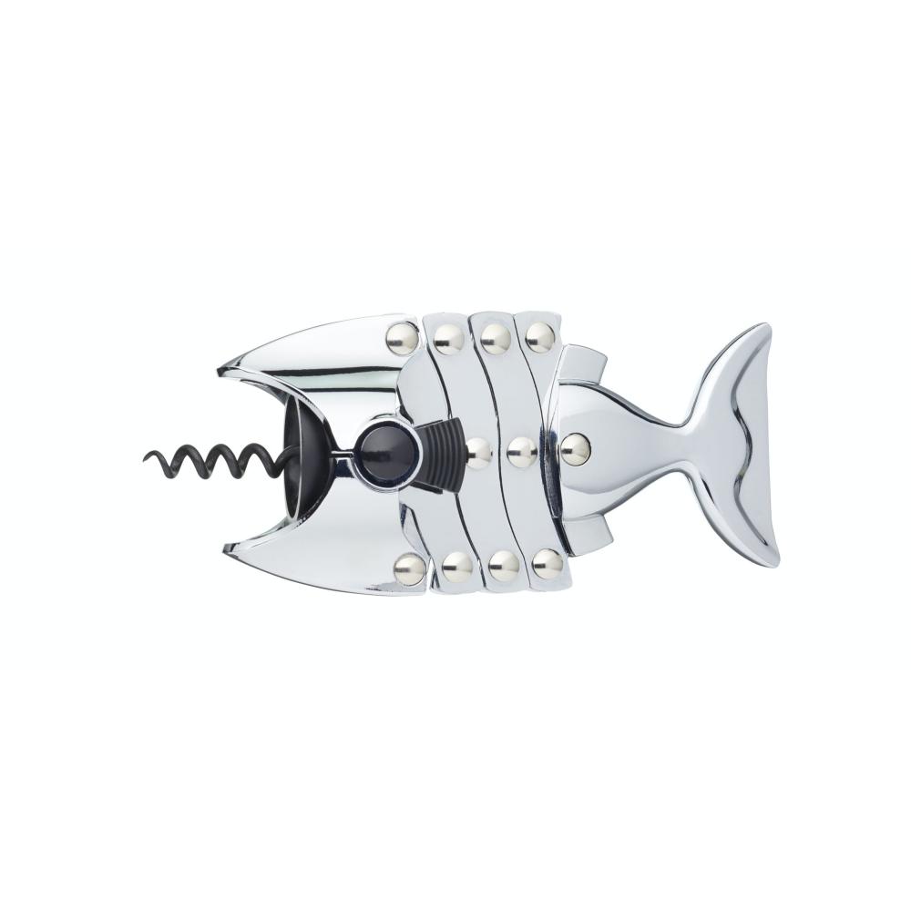 BARCRAFT LAZY FISH CORKSCREW, GOFT BOX, Bar Craft