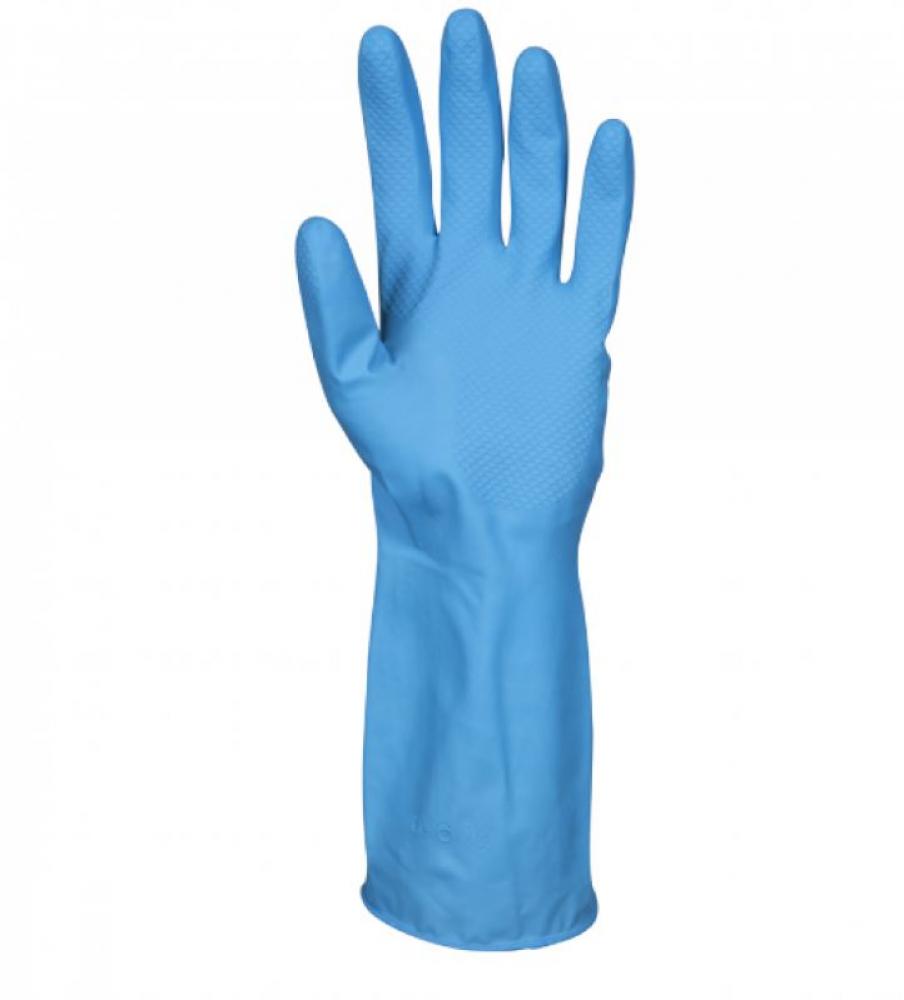 ABENA GLOVES "S", PAIRS, BLUE, RUBBER, Arkolat