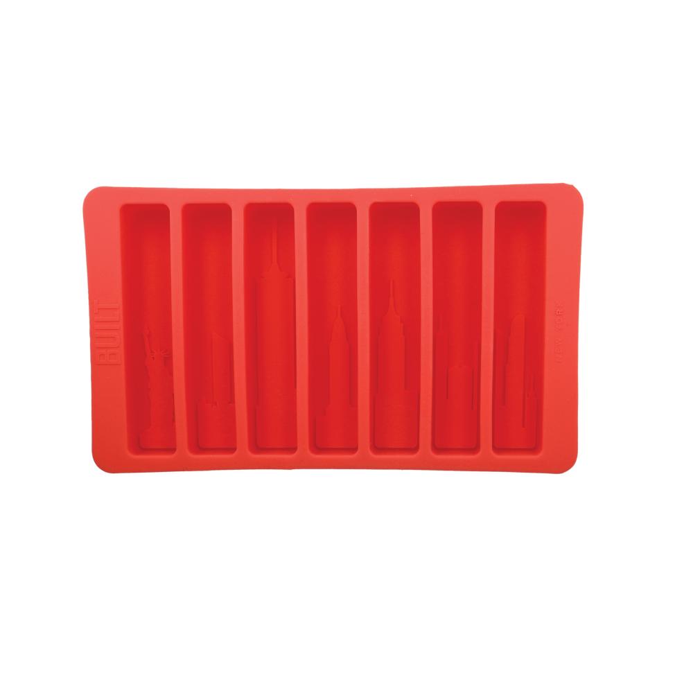  Let life sound! :: BUILT SILICONE ICE CUBE TRAY, 19.5 X