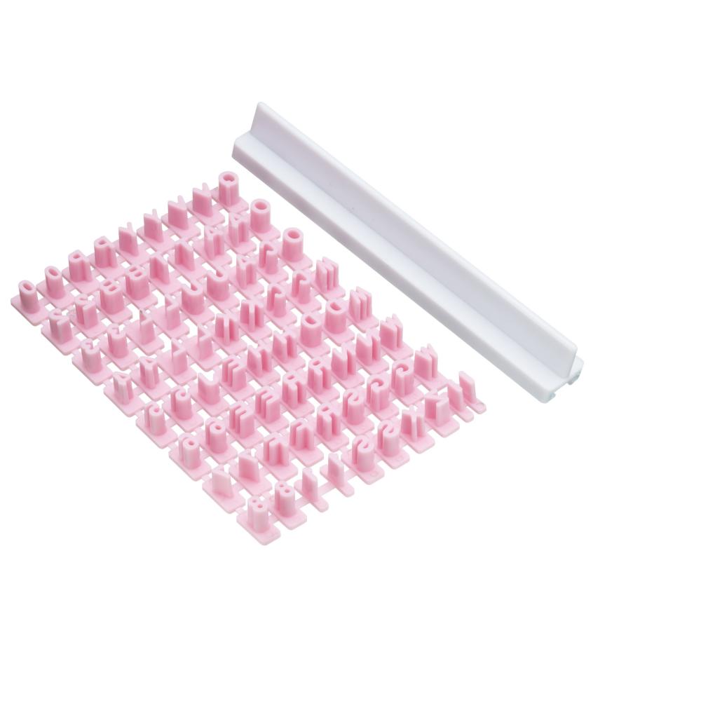 KITCHENCRAFT SWEETLY DOES IT ALPHABET MESSAGE MAKER, 72 PIECE SET, Sweetly Does It