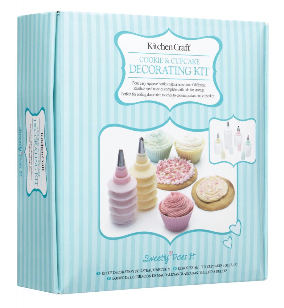 SWEETLY DOES IT KŪKU DEKORĒŠANAS KOMPLEKTS 4GAB, Sweetly Does It