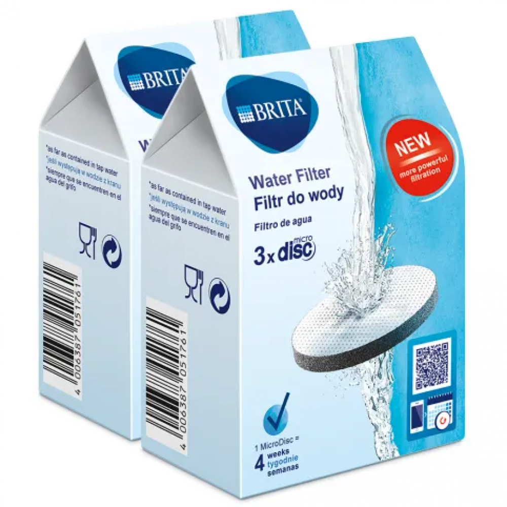 MICRO DISC veefiltrid, komplekt 3tk, BRITA