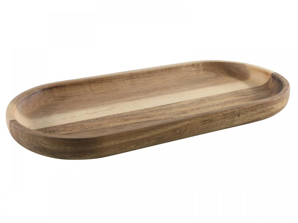 ACACIA TRAY FOR SERVING 25x12x2CM, ACACIA WOOD, MPL Consulting