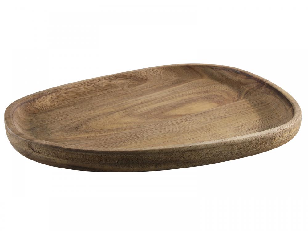 ACACIA TRAY FOR SERVING 25x18x2CM, ACACIA WOOD, MPL Consulting