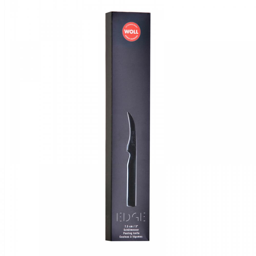 EDGE PEELING KNIFE 7.5CM, STAINLESS STEEL, Woll
