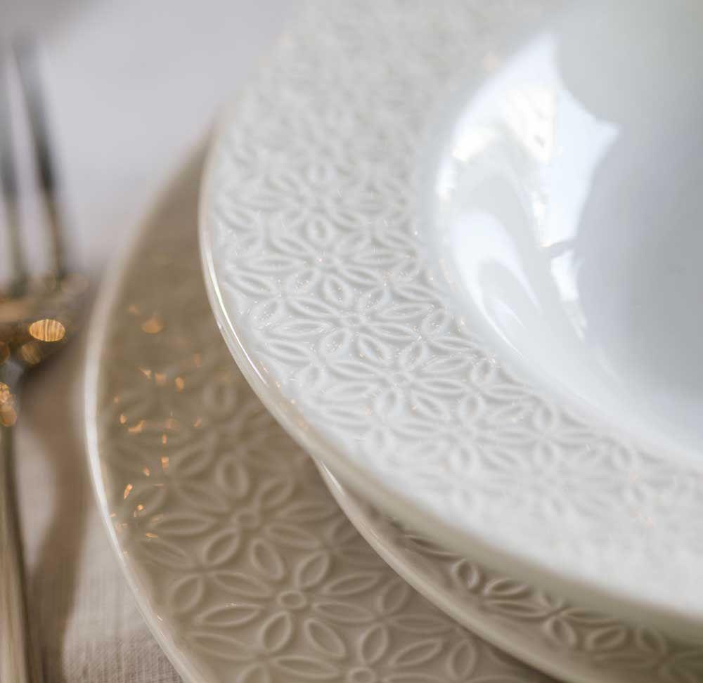 MARGARET OLIMPIA SOUP PLATE 22CM, Tognana