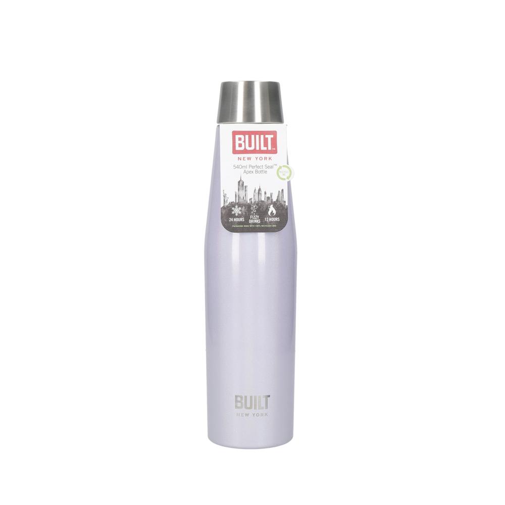 BUILT APEX IRIDESCENT THERMO-BOTTLE 540ML, LIGHT PURPLE, Built New York